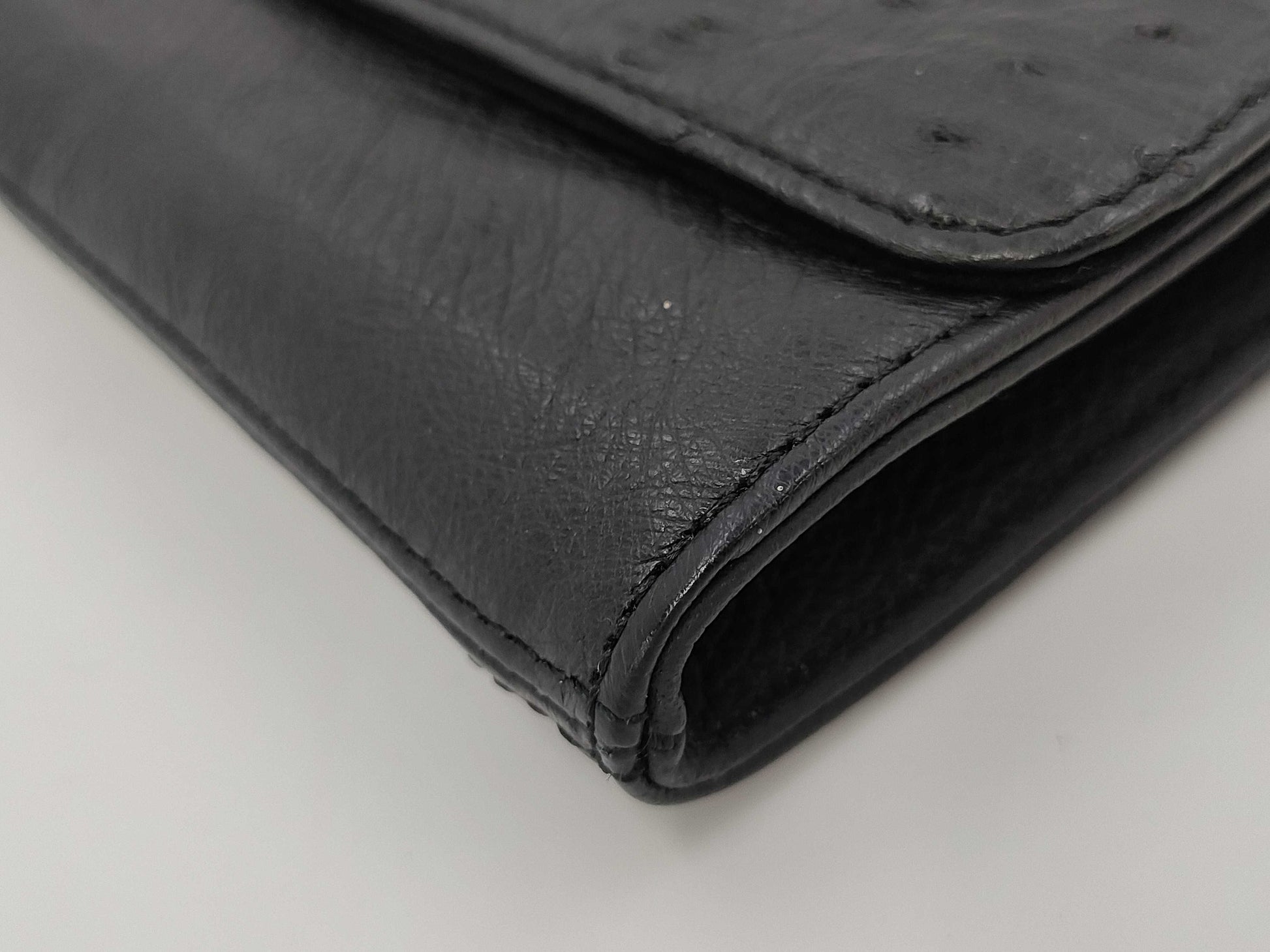 Ostrich No-Brand Shoulder Bag
