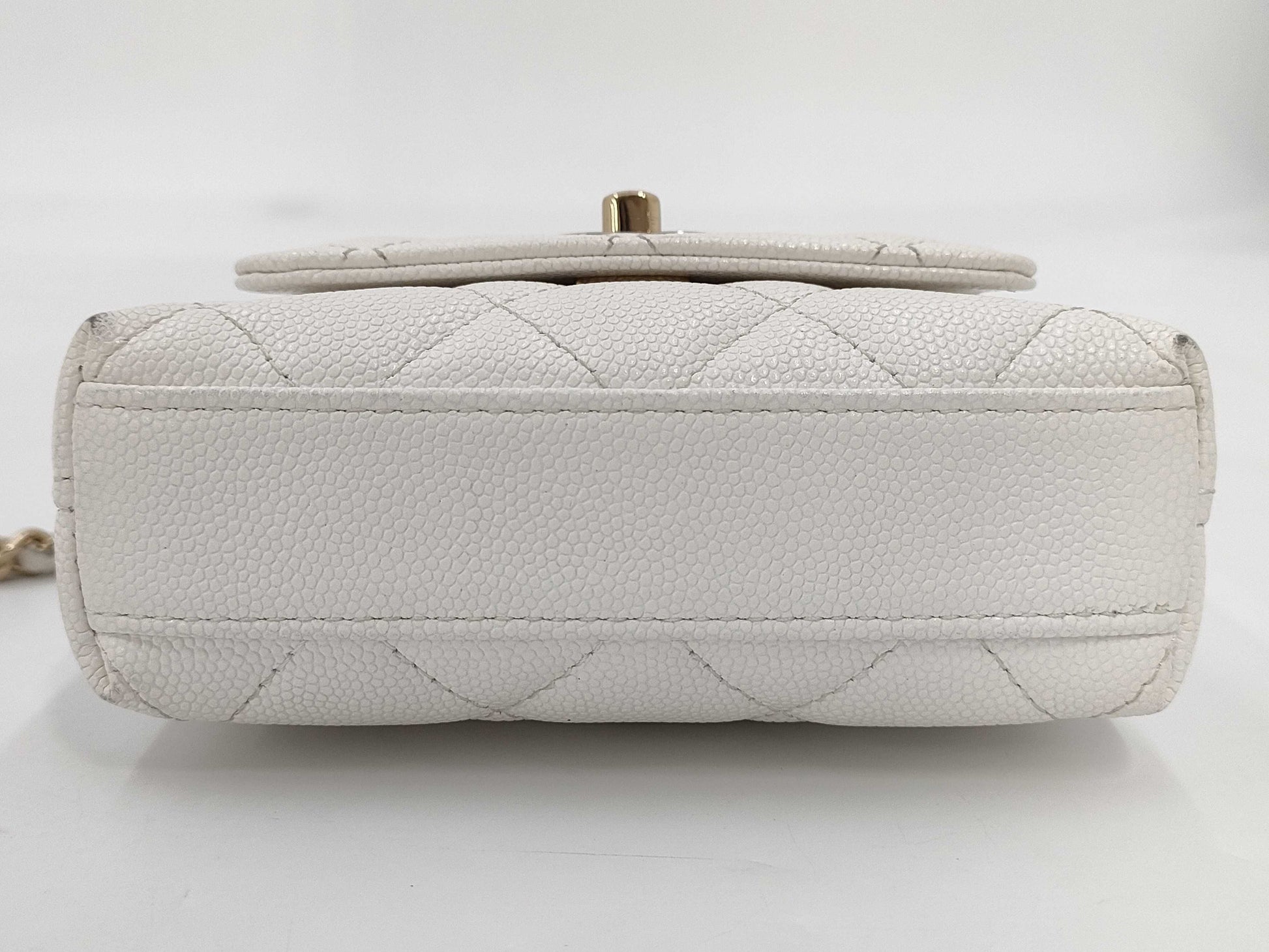 CHANEL Coco Handle Micro Caviar Skin 2-Way Shoulder Bag Random Serial Number Shoulder Bag