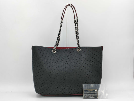 CHANEL Punching Chain Tote 22303300 Tote Bag