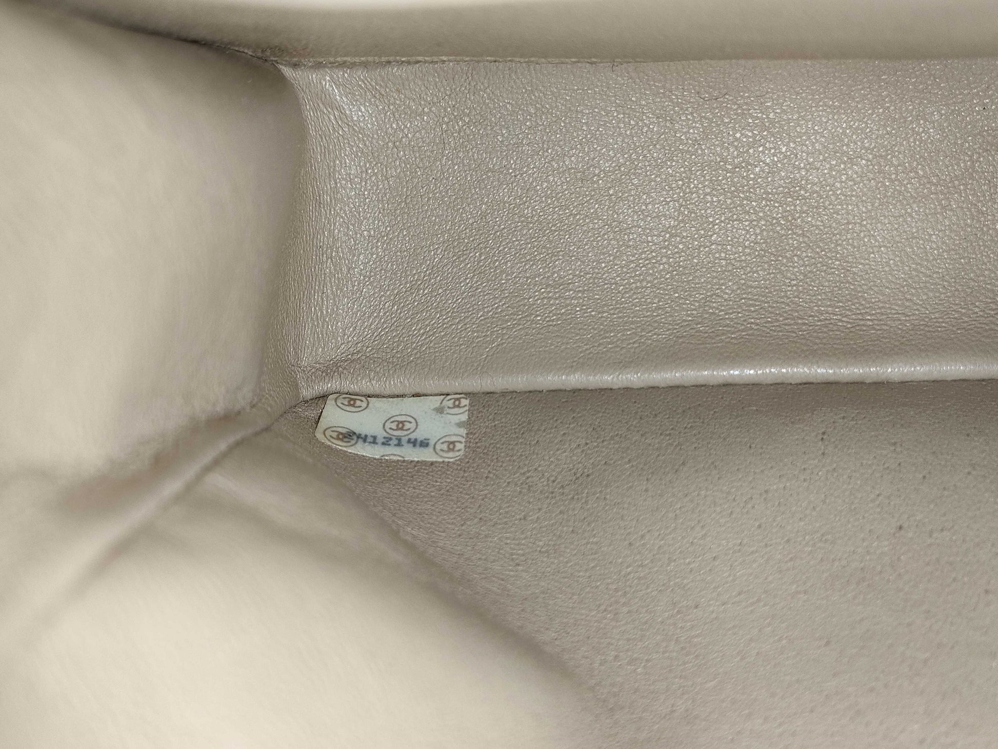 CHANEL Matelasse 23 Double Double Beige Shoulder Bag 2412146