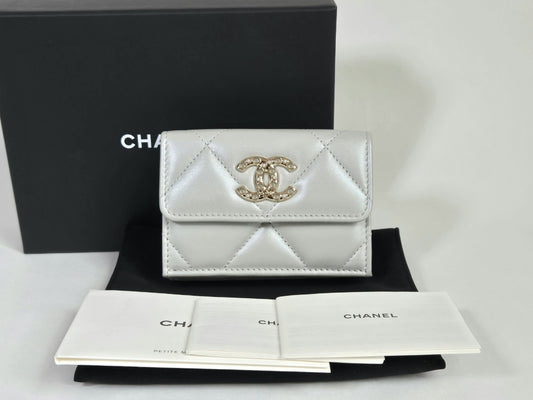 CHANEL CHANEL Small Flap Wallet Matelasse Tri-fold Wallet