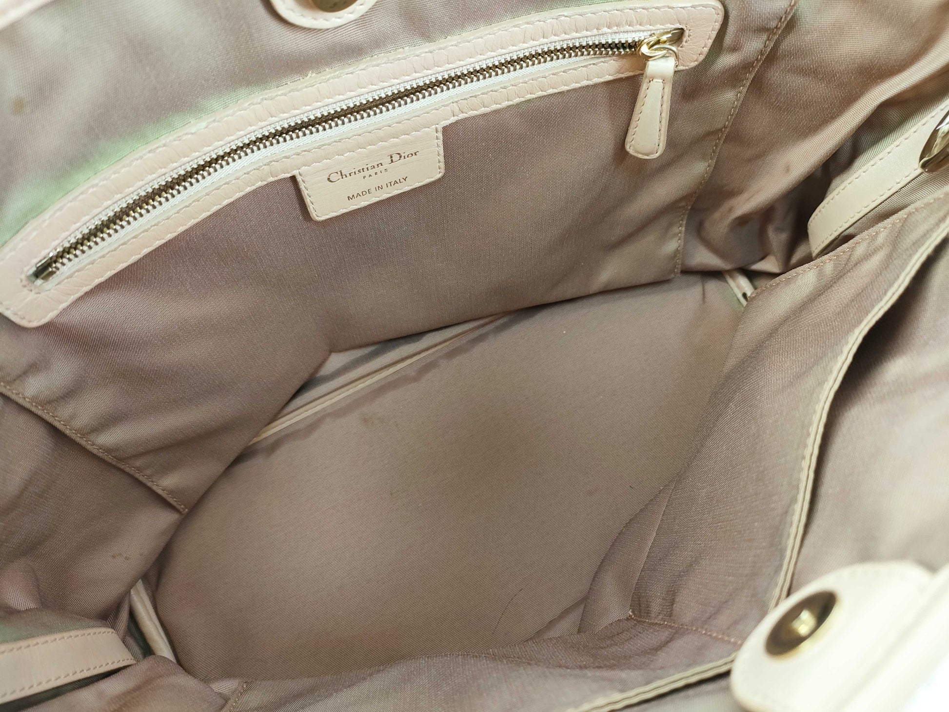 Dior Christian Dior Panalea Cannage Tote Bag
