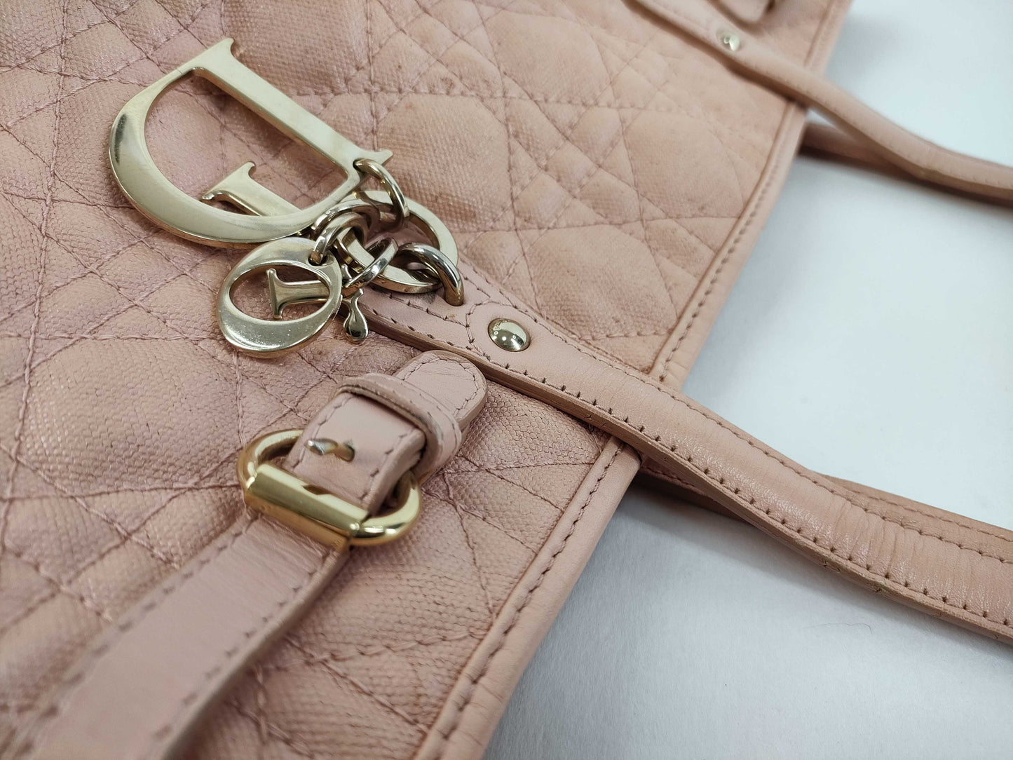 Dior Christian Dior Panalea Cannage Tote Bag