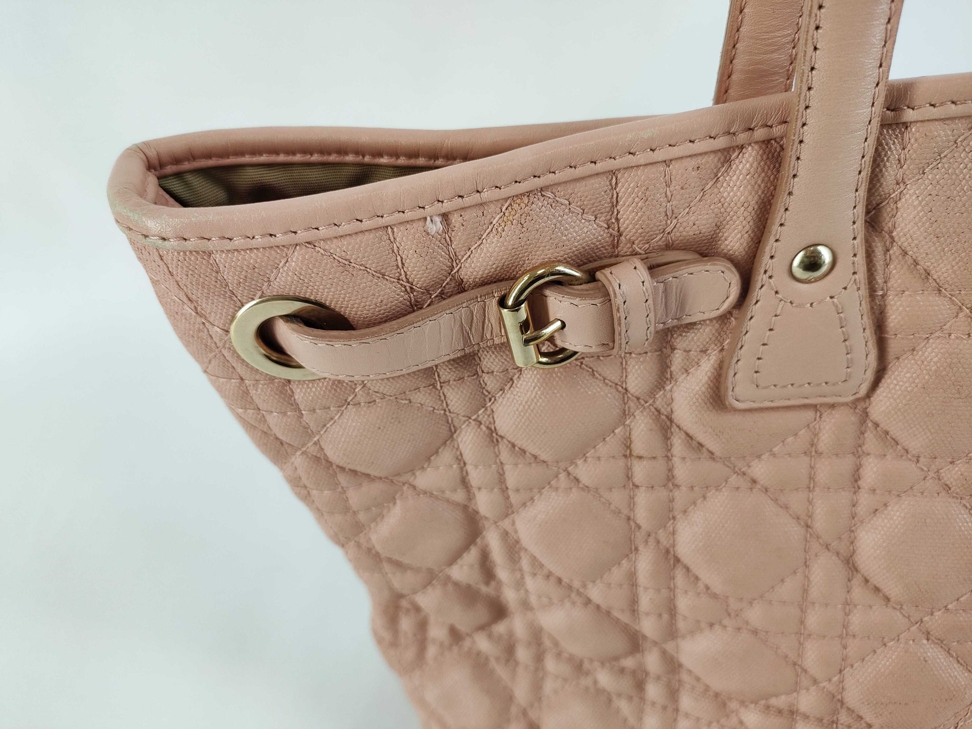 Dior Christian Dior Panalea Cannage Tote Bag