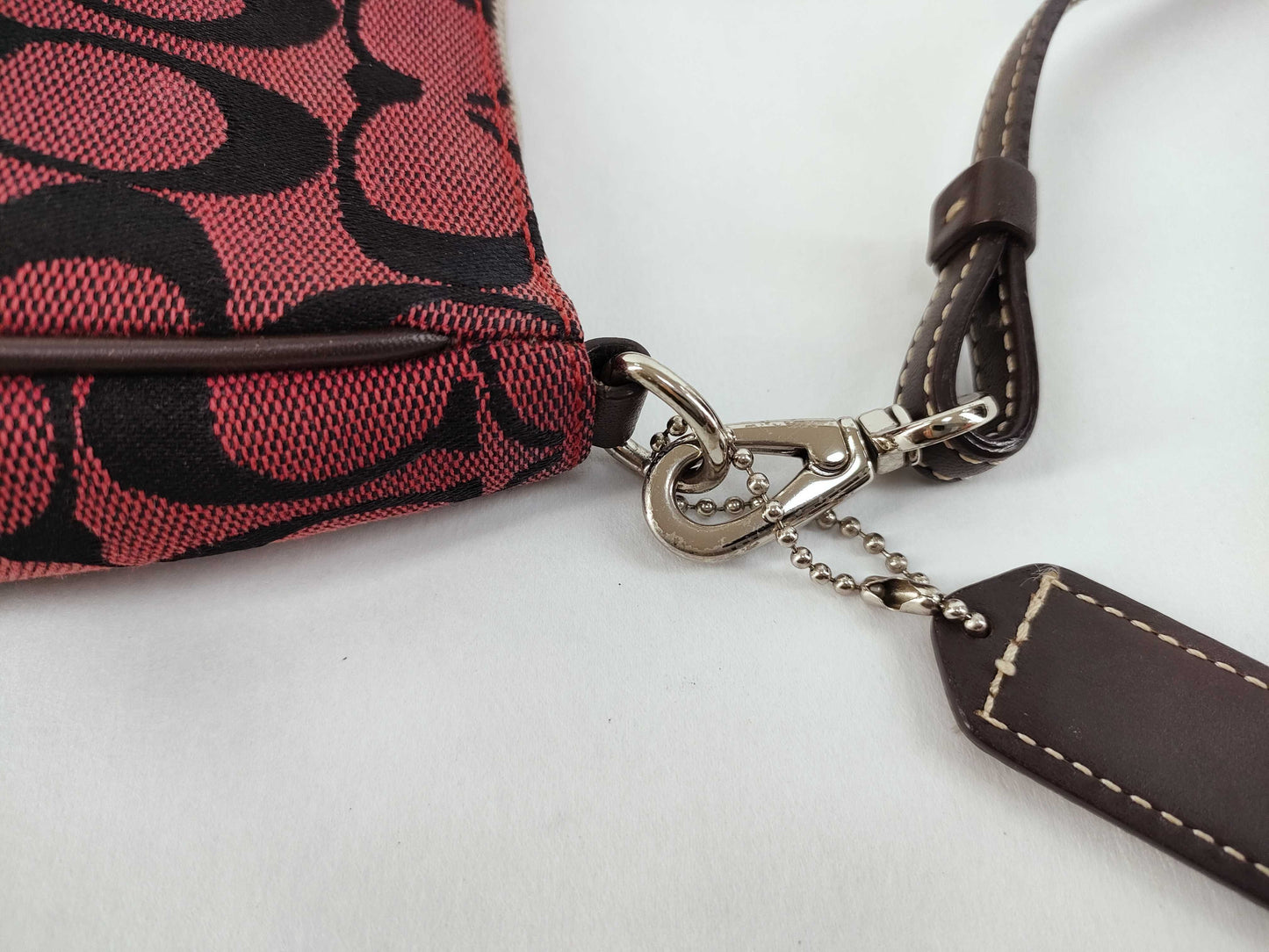 COACH Signature Coach Demi Pouch Shoulder Bag