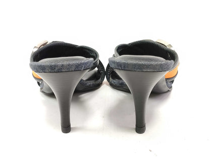 Dior Christian Dior Heel Shoes Pumps Mules Trotter Galliano Period D Metal Sandals