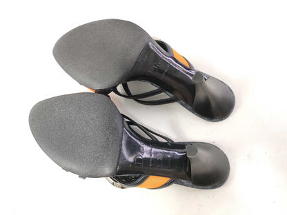 Dior Christian Dior Heel Shoes Pumps Mules Trotter Galliano Period D Metal Sandals