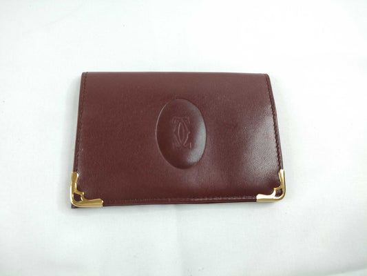 Cartier Card Case, Pass Case, Box, Card Case, Pass Case, Business Card Case