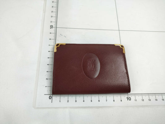 Cartier Card Case, Pass Case, Box, Card Case, Pass Case, Business Card Case