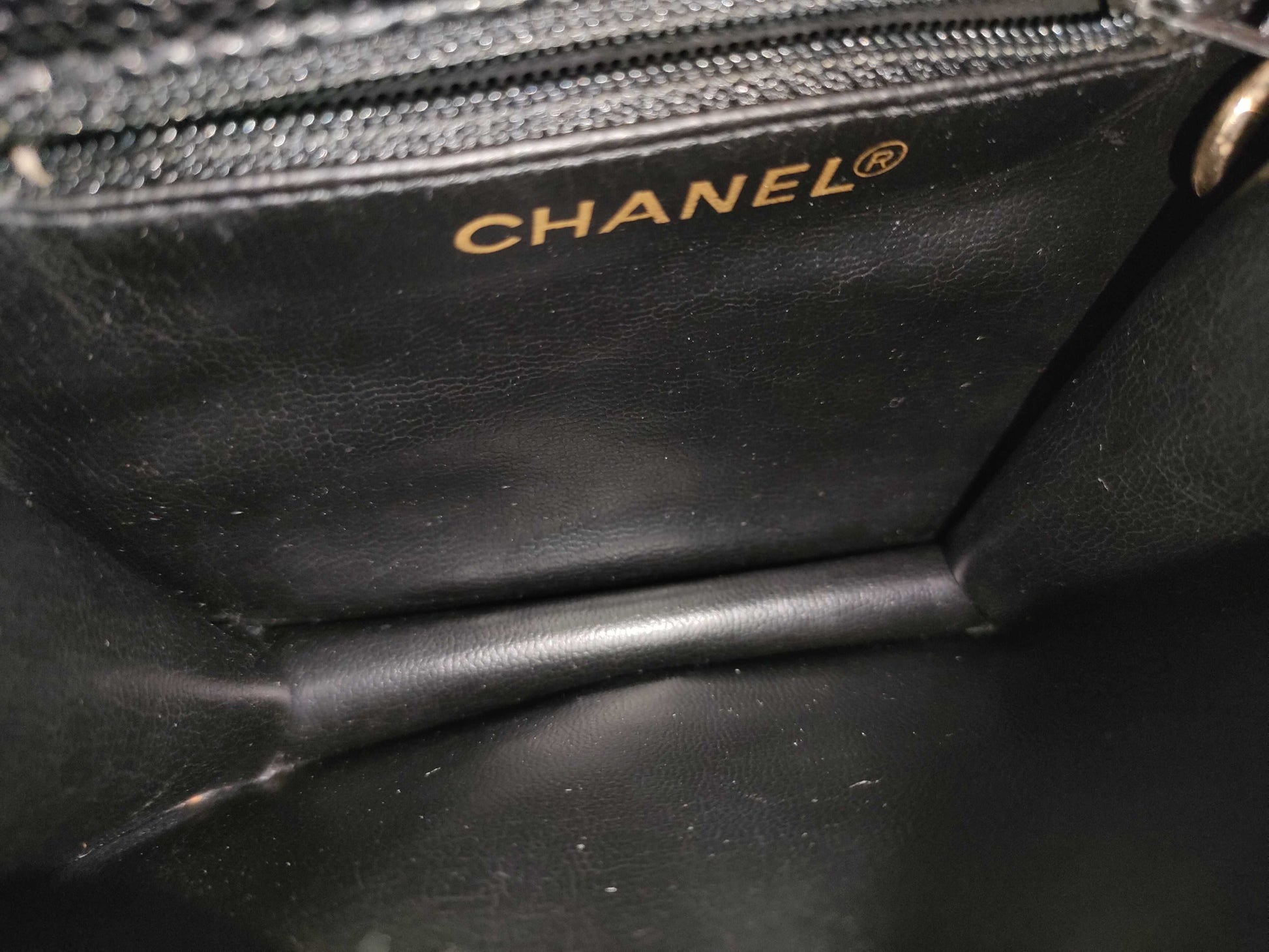 CHANEL Coco Mark Matelasse Waist Bag Seal Guarantee Waist Bag