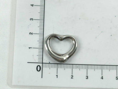 Tiffany & Co. Tiffany Open Heart Necklace Top with Box and Dust Bag