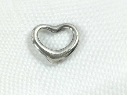 Tiffany & Co. Tiffany Open Heart Necklace Top with Box and Dust Bag