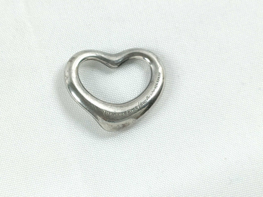 Tiffany & Co. Tiffany Open Heart Necklace Top with Box and Dust Bag