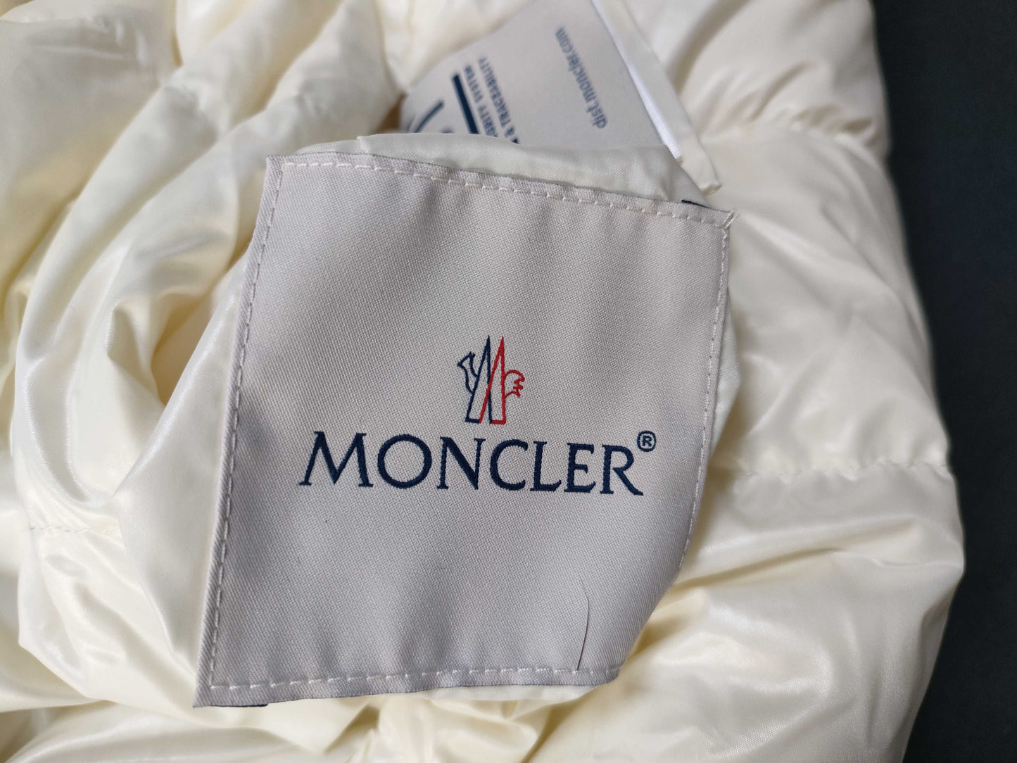 MONCLER Fluffy Boa Long Jacket Size 1