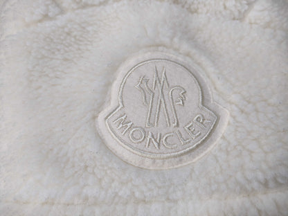 MONCLER Fluffy Boa Long Jacket Size 1