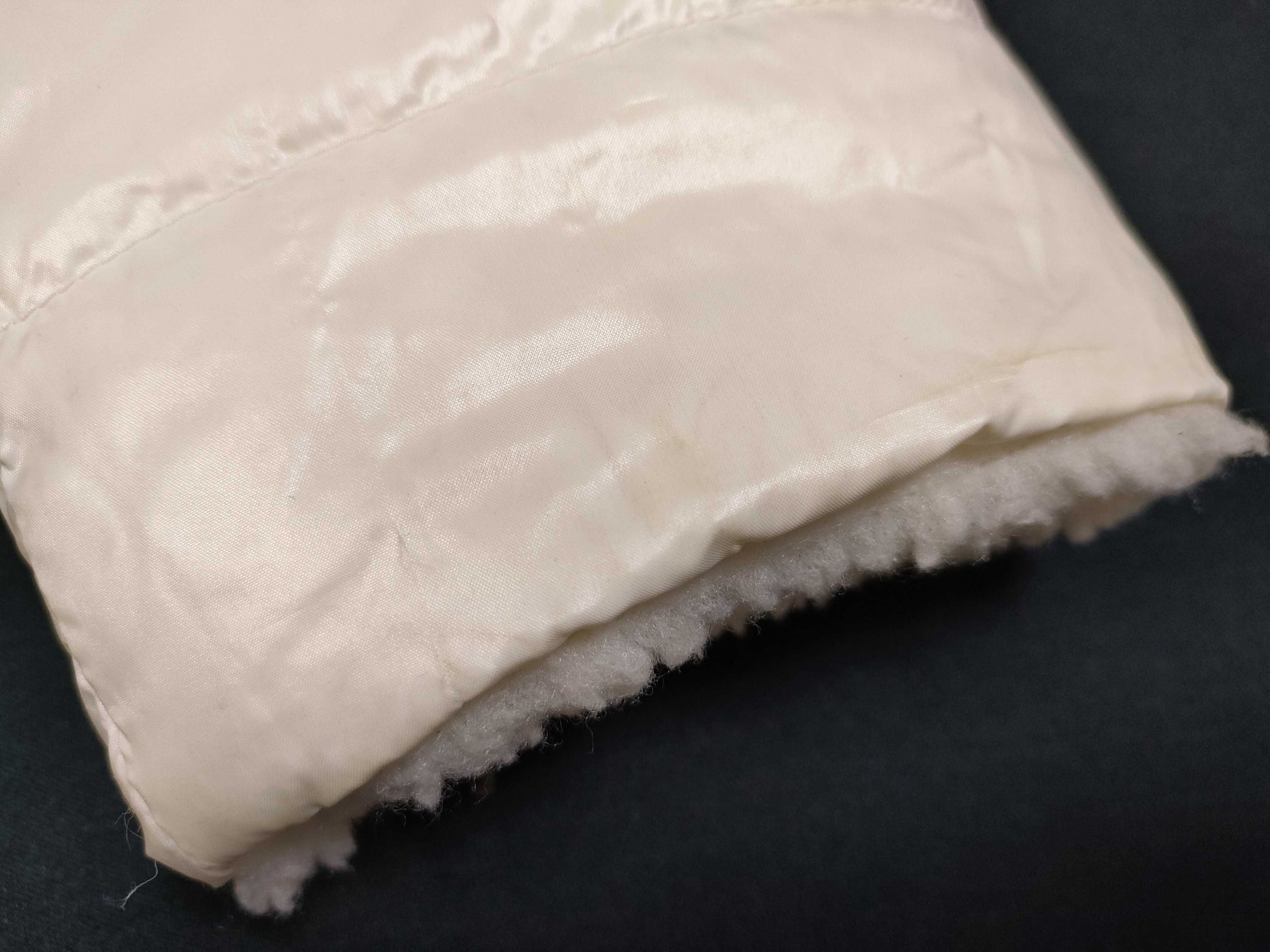 MONCLER Fluffy Boa Long Jacket Size 1