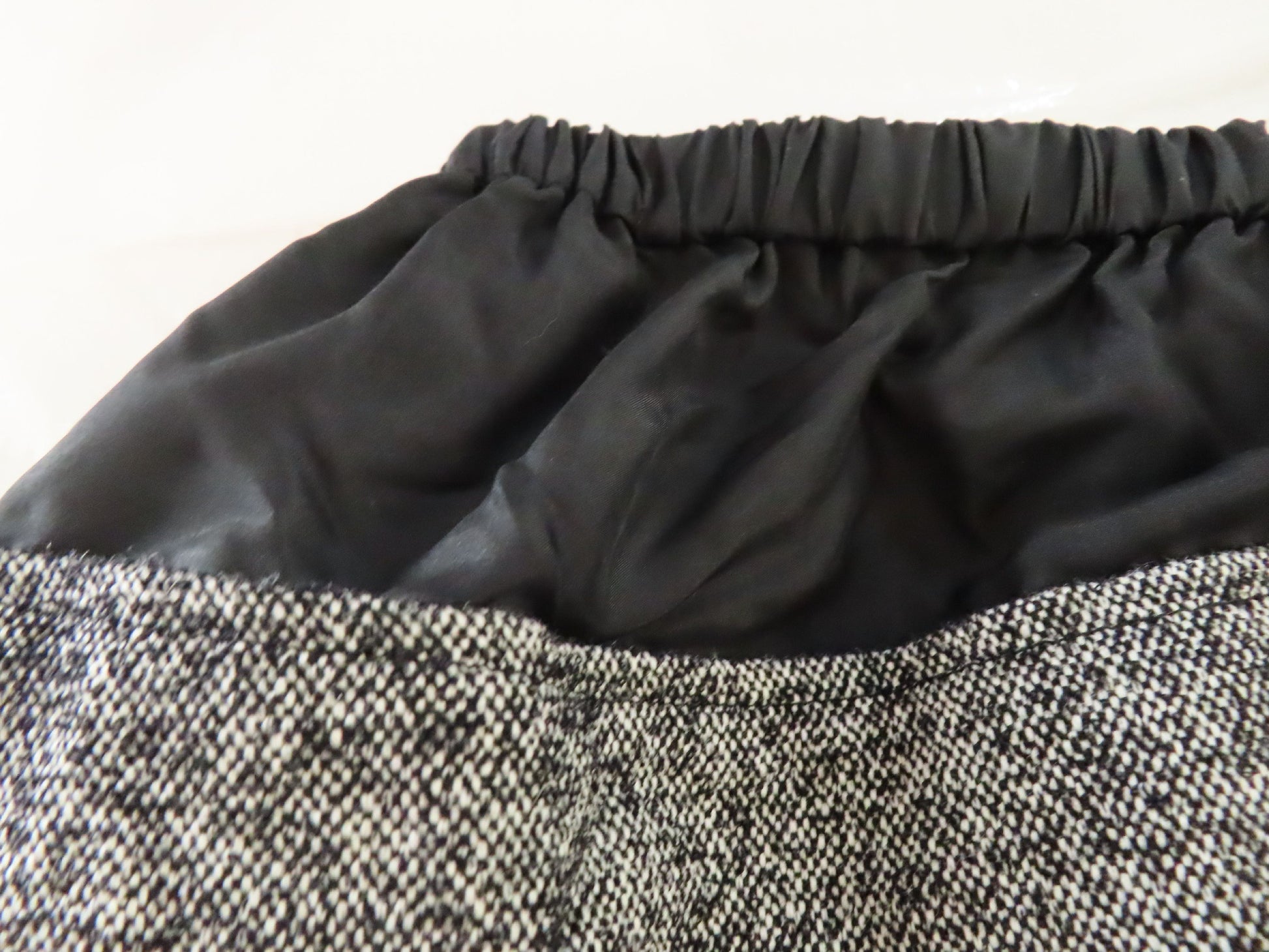 LOUIS VUITTON Nylon Patchwork Embroidered Floral Skirt