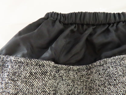 LOUIS VUITTON Nylon Patchwork Embroidered Floral Skirt