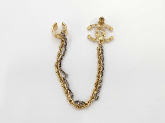 CHANEL 20P Ear Cuff/Piercing