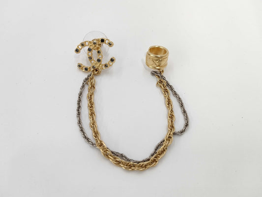 CHANEL 20P Ear Cuff/Piercing