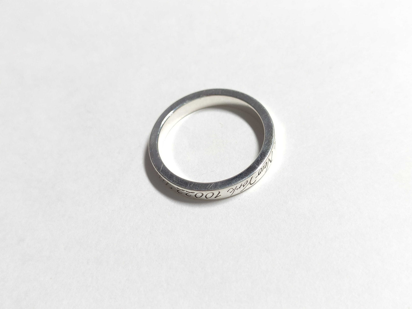Tiffany & Co. Tiffany Ring, Note Narrow, New York, Ag925 Ring
