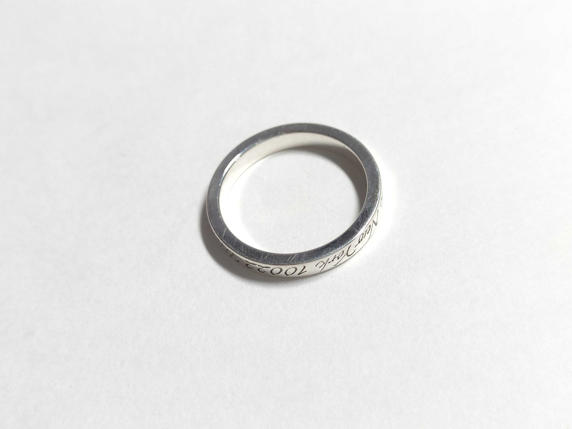 Tiffany & Co. Tiffany Ring, Note Narrow, New York, Ag925 Ring