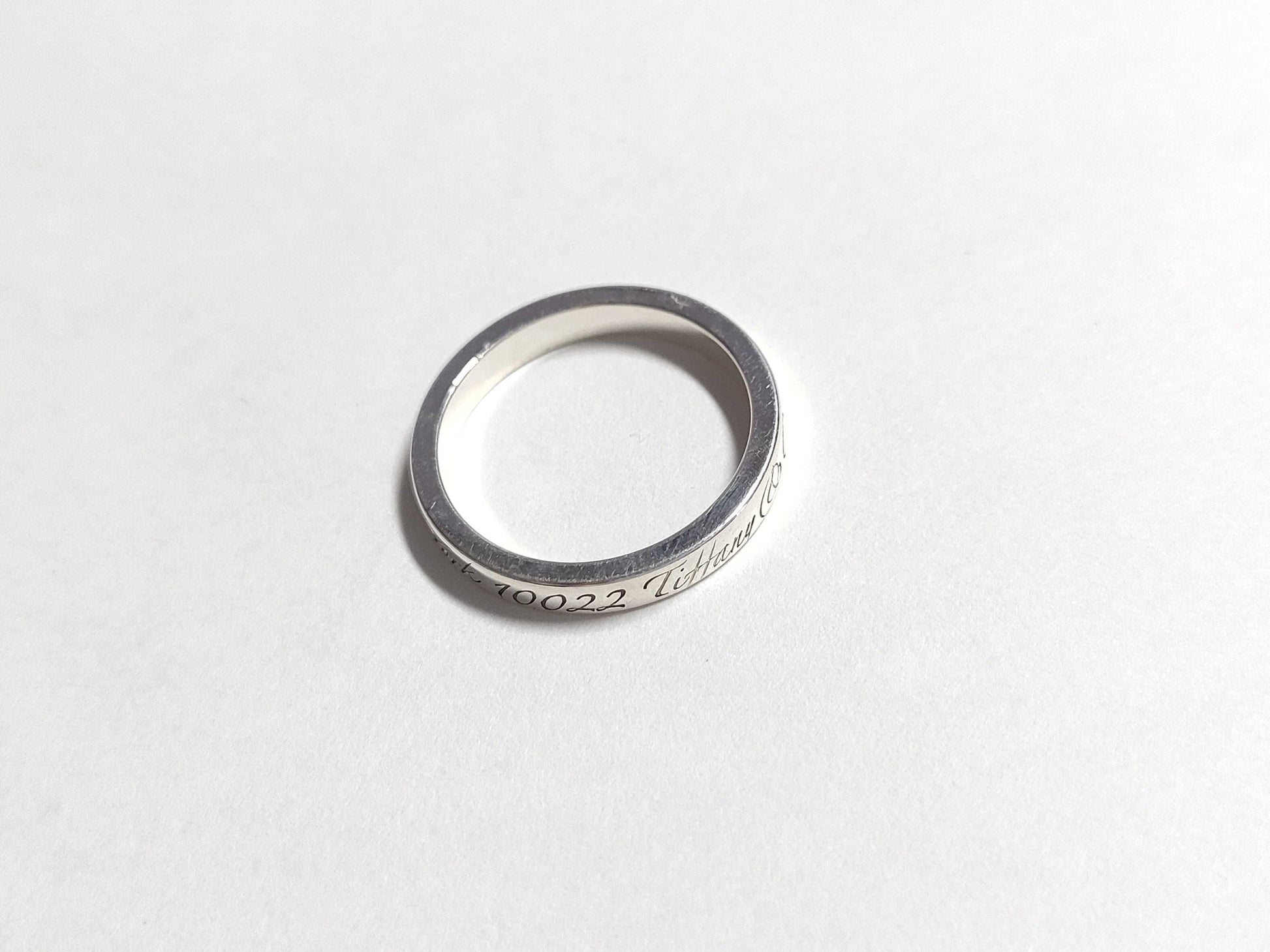 Tiffany & Co. Tiffany Ring, Note Narrow, New York, Ag925 Ring