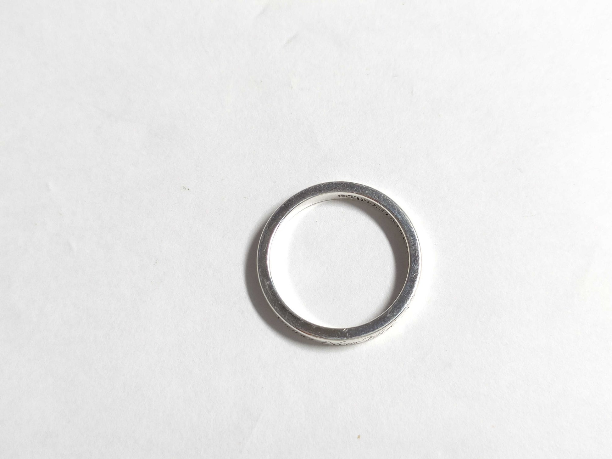 Tiffany & Co. Tiffany Ring, Note Narrow, New York, Ag925 Ring