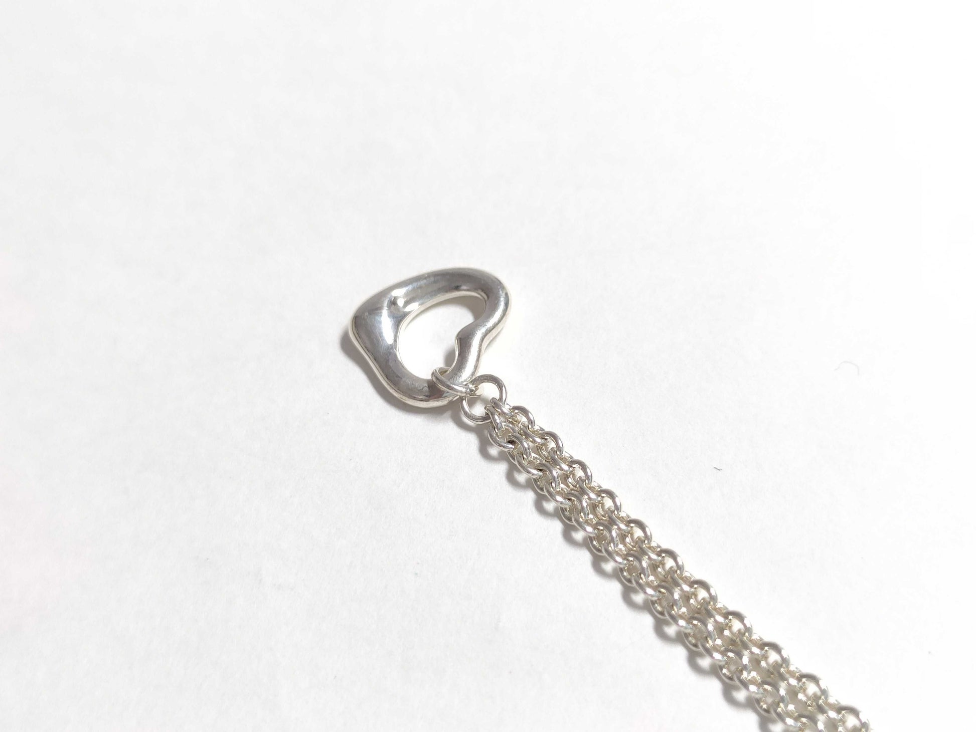 Tiffany & Co. Open Heart Tiffany Bracelet, Elsa Peretti, Ag925 Bracelet/Bangle