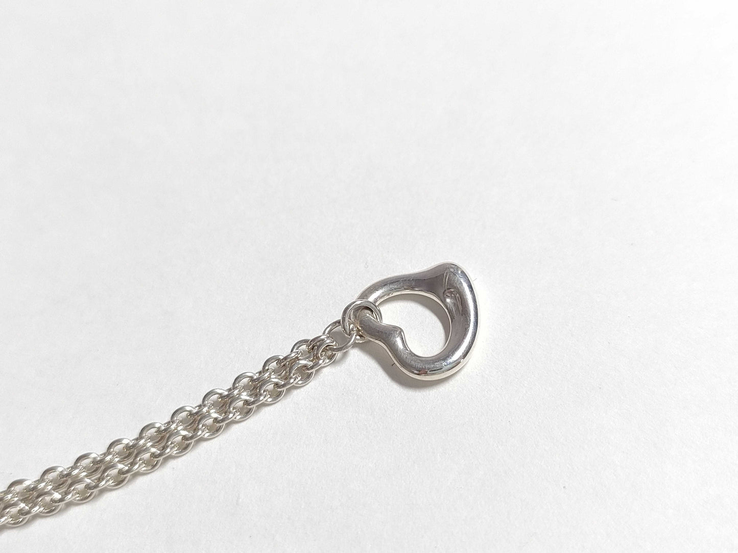 Tiffany & Co. Open Heart Tiffany Bracelet, Elsa Peretti, Ag925 Bracelet/Bangle