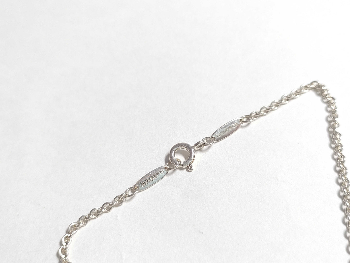 Tiffany & Co. Open Heart Tiffany Bracelet, Elsa Peretti, Ag925 Bracelet/Bangle