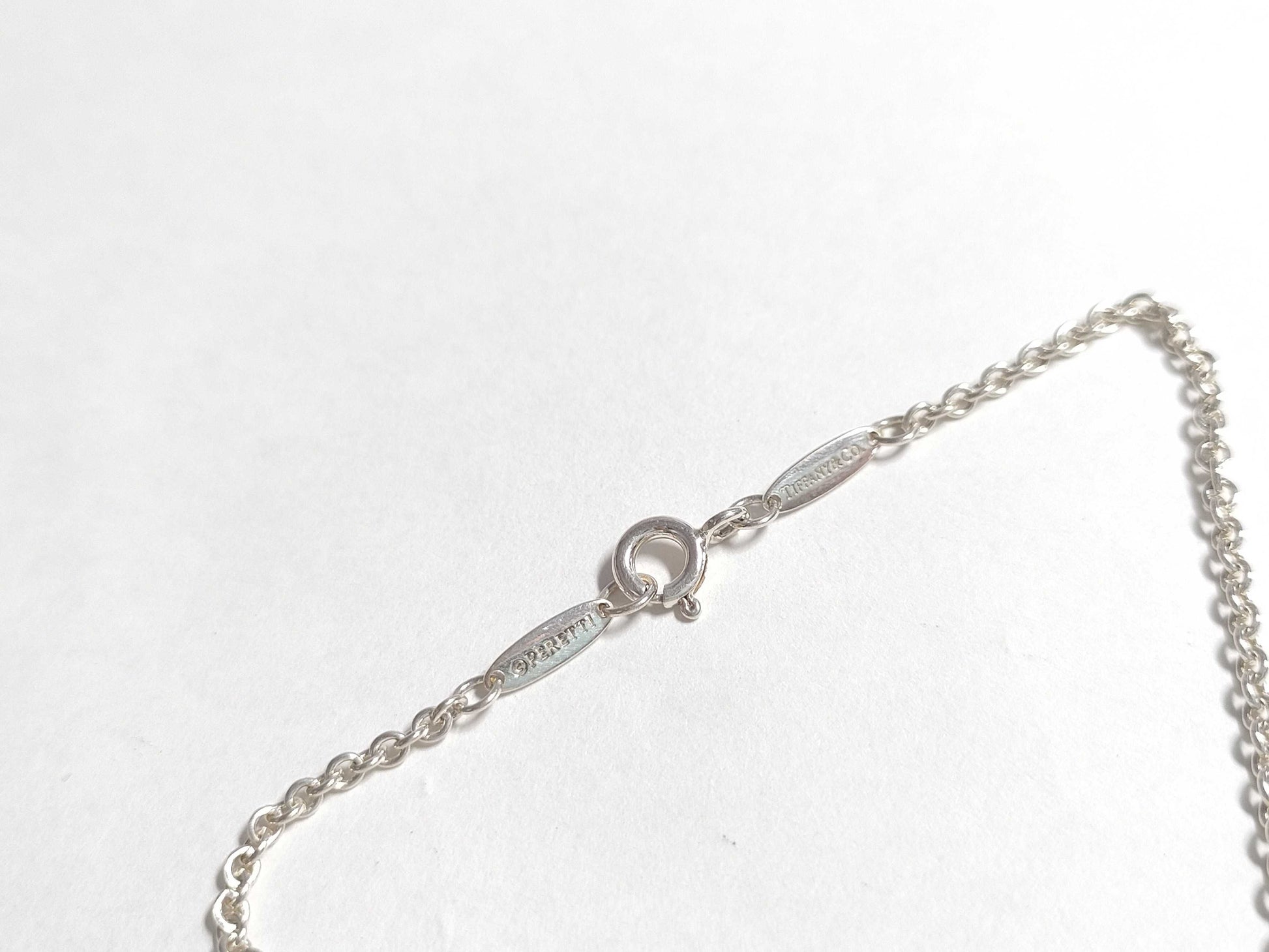 Tiffany & Co. Open Heart Tiffany Bracelet, Elsa Peretti, Ag925 Bracelet/Bangle