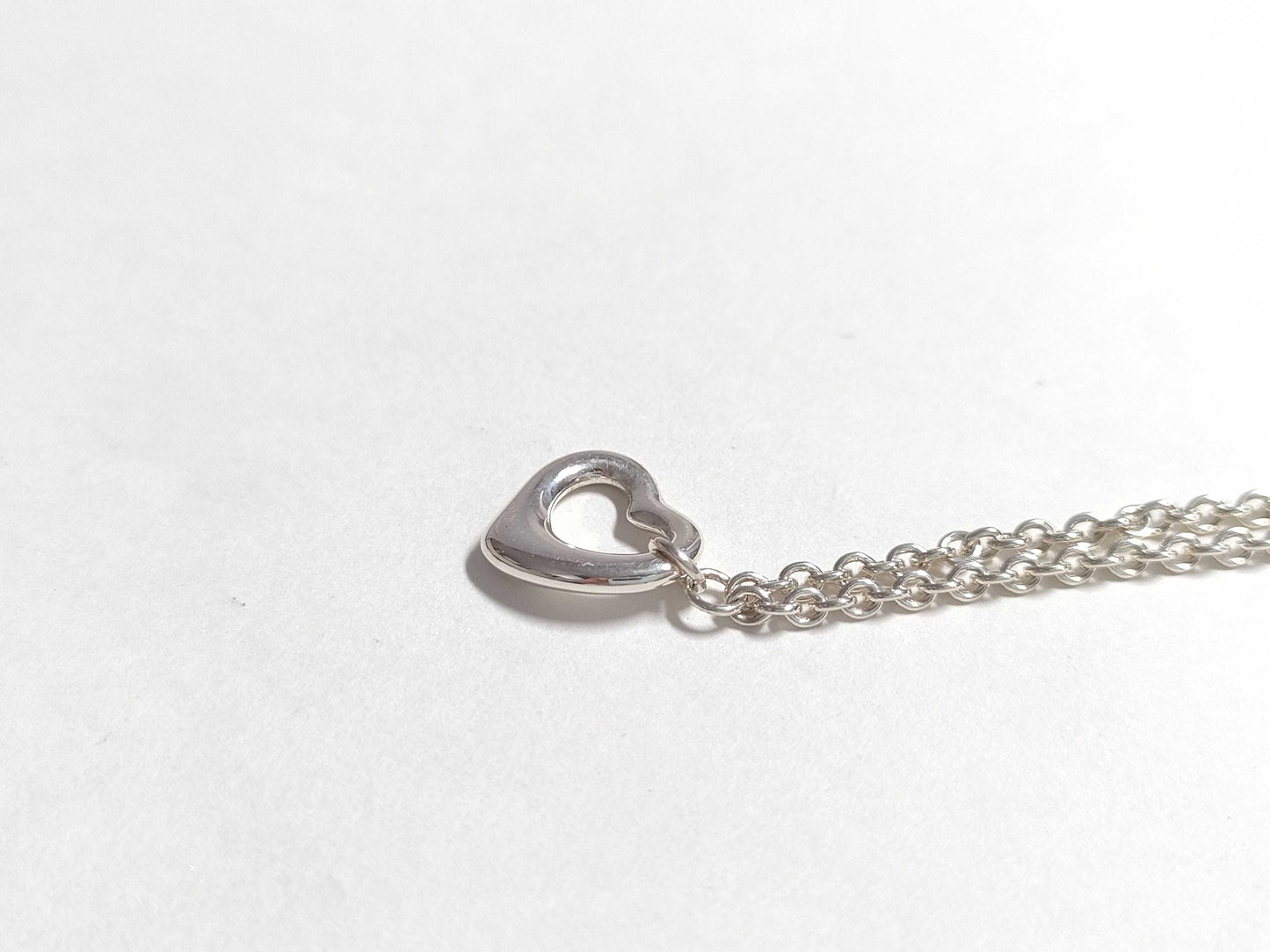 Tiffany & Co. Open Heart Tiffany Bracelet, Elsa Peretti, Ag925 Bracelet/Bangle