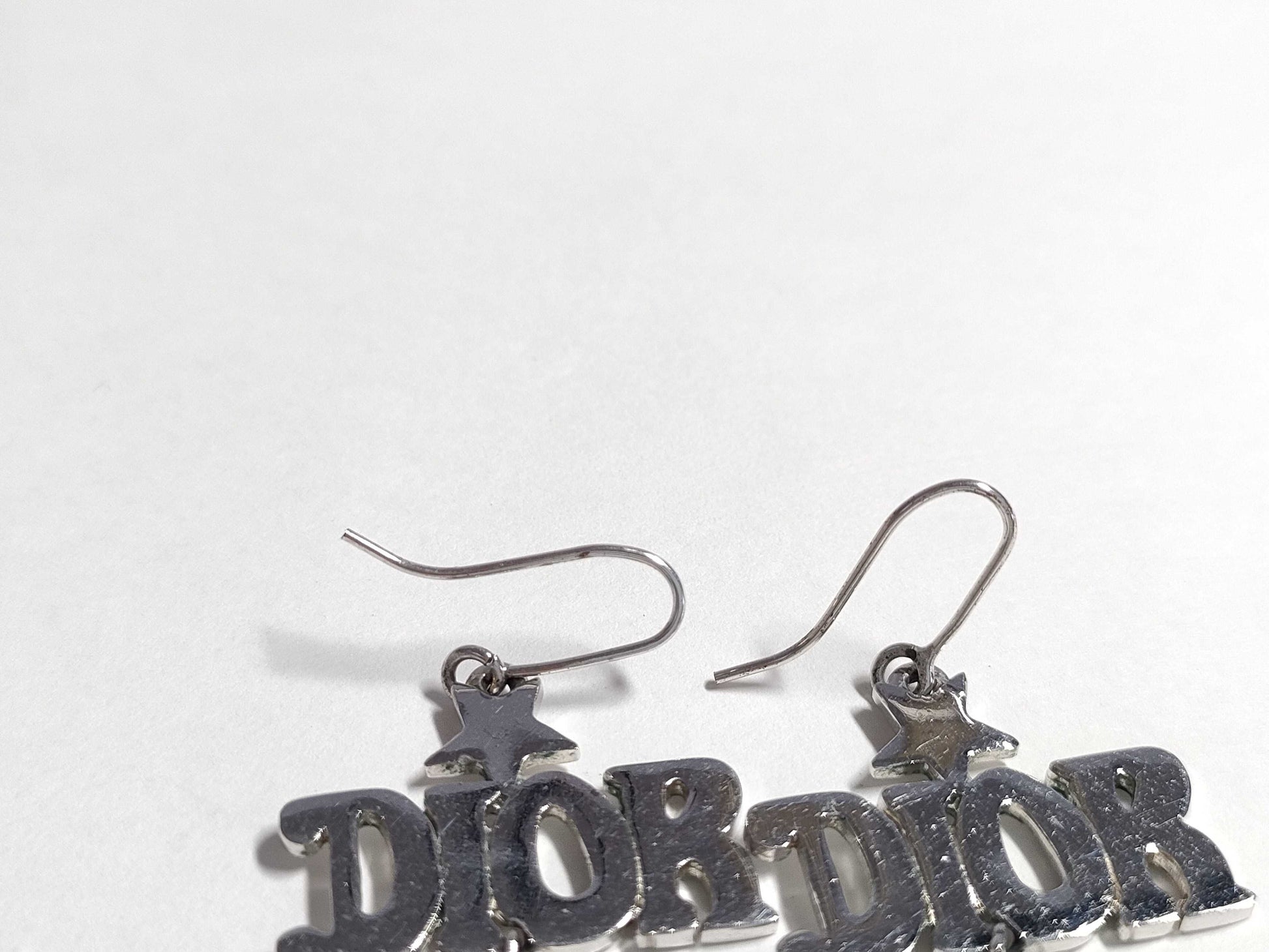 Dior W2 Dior Silver Earrings