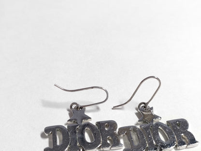 Dior W2 Dior Silver Earrings