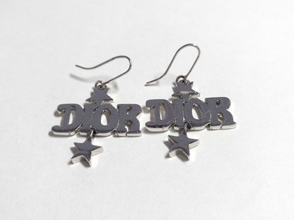 Dior W2 Dior Silver Earrings