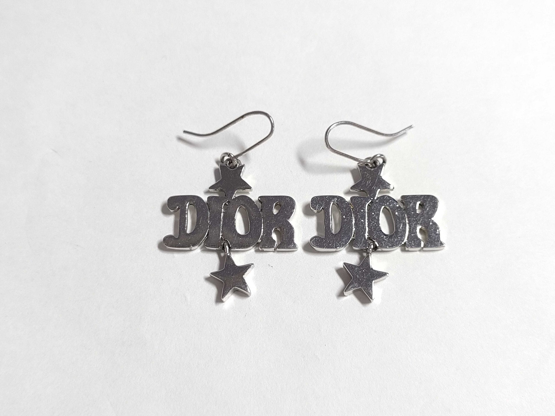 Dior W2 Dior Silver Earrings