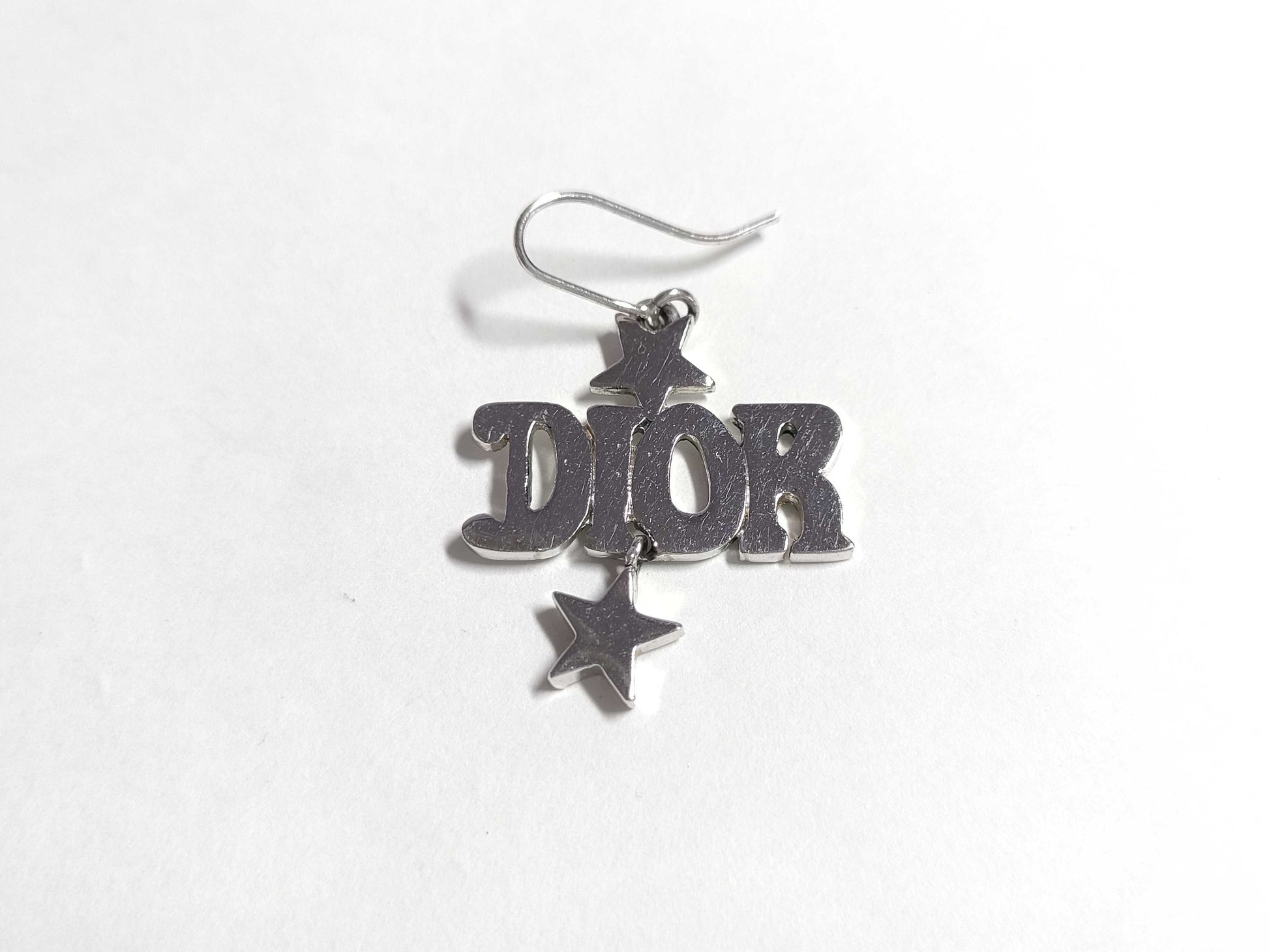 Dior W2 Dior Silver Earrings
