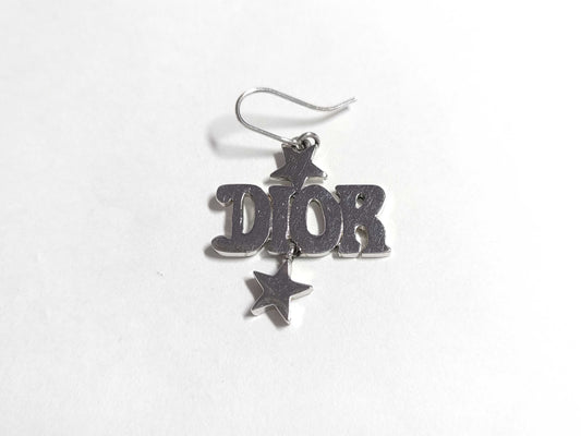 Dior W2 Dior Silver Earrings