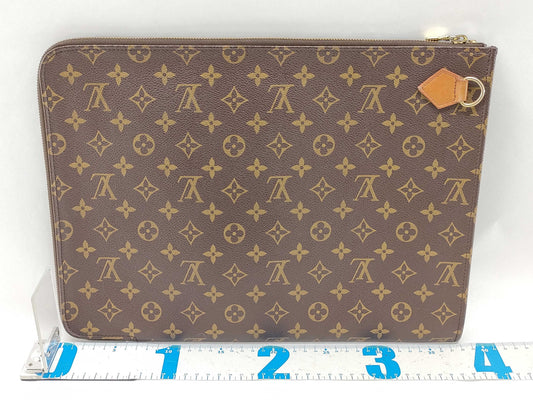 LOUIS VUITTON Monogram Poche Document TH0928 Clutch Bag