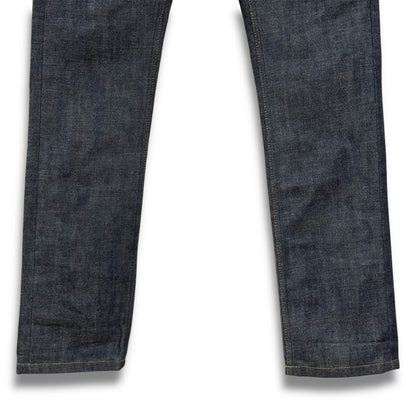 A.P.C. PETIT STANDARD Rigid Denim, 28-inch, Made in Vietnam, Kaihara Selvedge, Red Selvedge, Waist 80cm x Rise 19.5cm x Inseam 85cm x Leg Opening 18cm