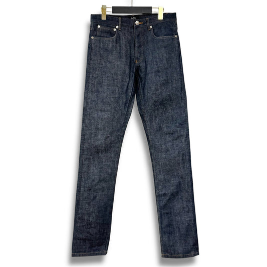 A.P.C. PETIT STANDARD Rigid Denim, 28-inch, Made in Vietnam, Kaihara Selvedge, Red Selvedge, Waist 80cm x Rise 19.5cm x Inseam 85cm x Leg Opening 18cm