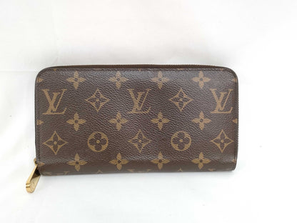 LOUIS VUITTON Monogram Louis Vuitton Mono Zippy Fuchsia G Hardware LM3129 Wallet