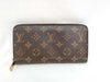 LOUIS VUITTON Monogram Louis Vuitton Mono Zippy Fuchsia G Hardware LM3129 Wallet