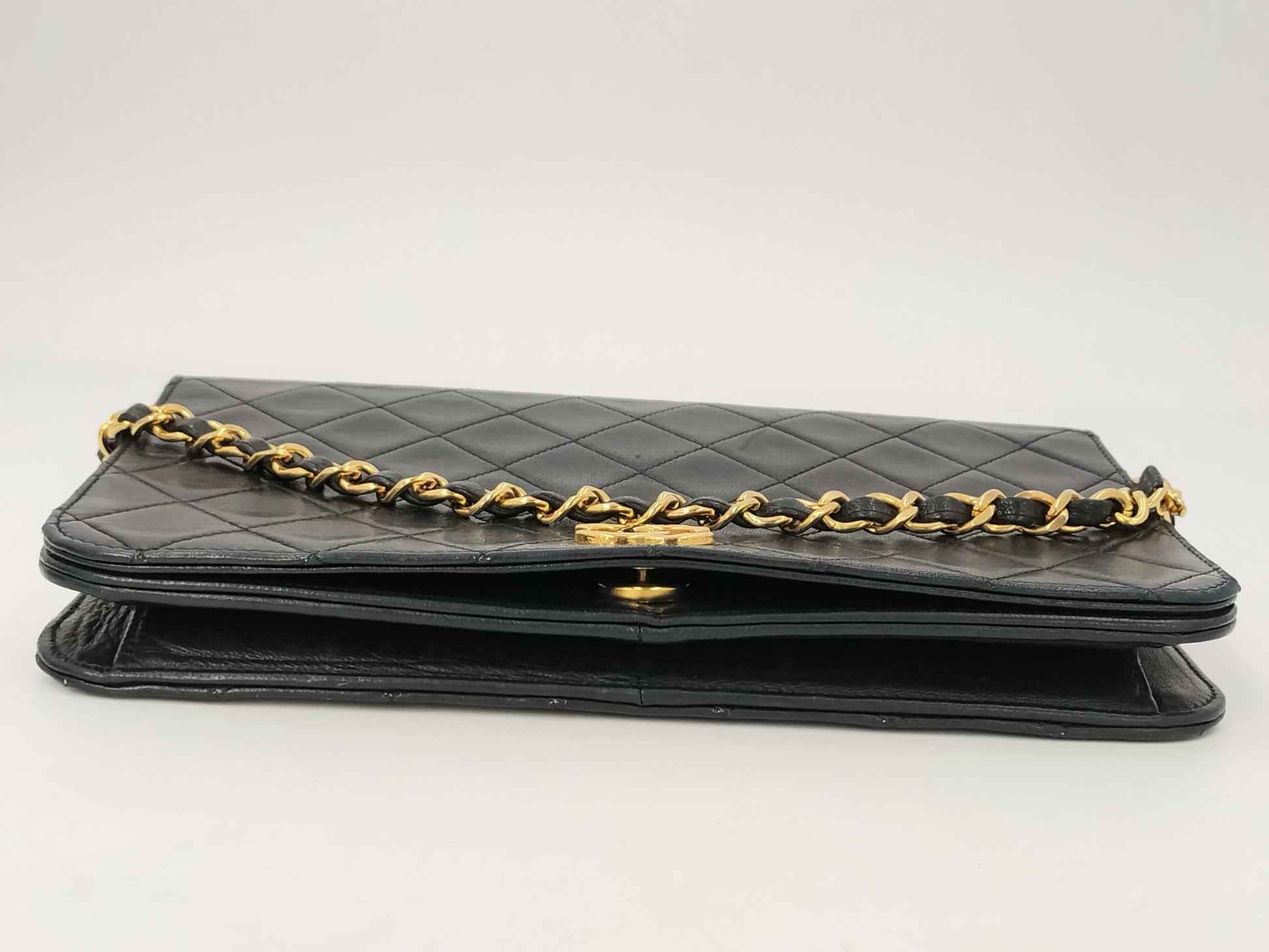 CHANEL Push Lock Shoulder Bag