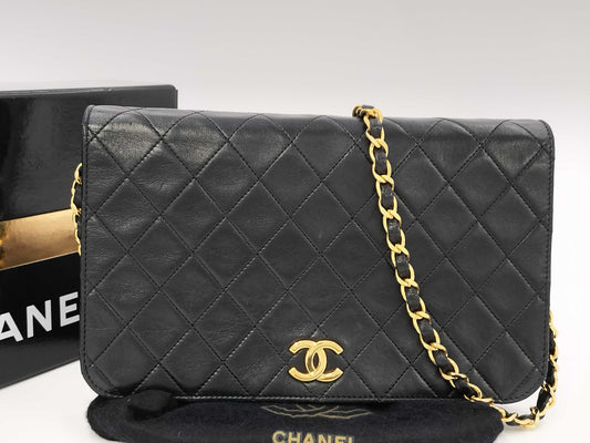 CHANEL Push Lock Shoulder Bag