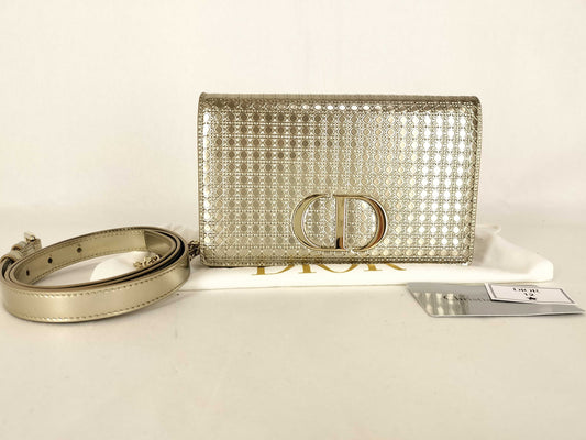 Dior Dior Flap Chain Shoulder Bag Waist 2-Way Montaigne Shoulder Bag