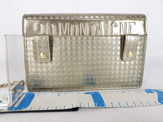 Dior Dior Flap Chain Shoulder Bag Waist 2-Way Montaigne Shoulder Bag