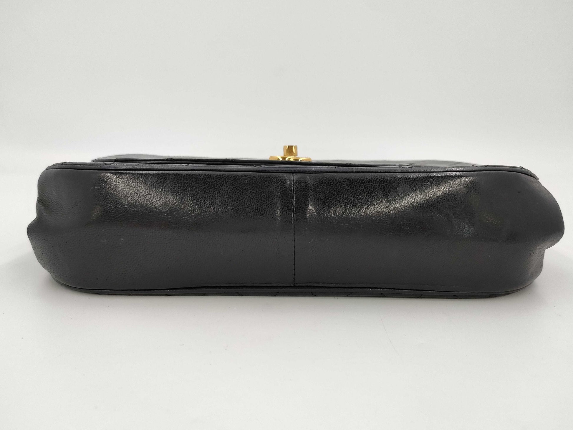 CHANEL Matelasse Lambskin Double Flap Chain Shoulder Bag