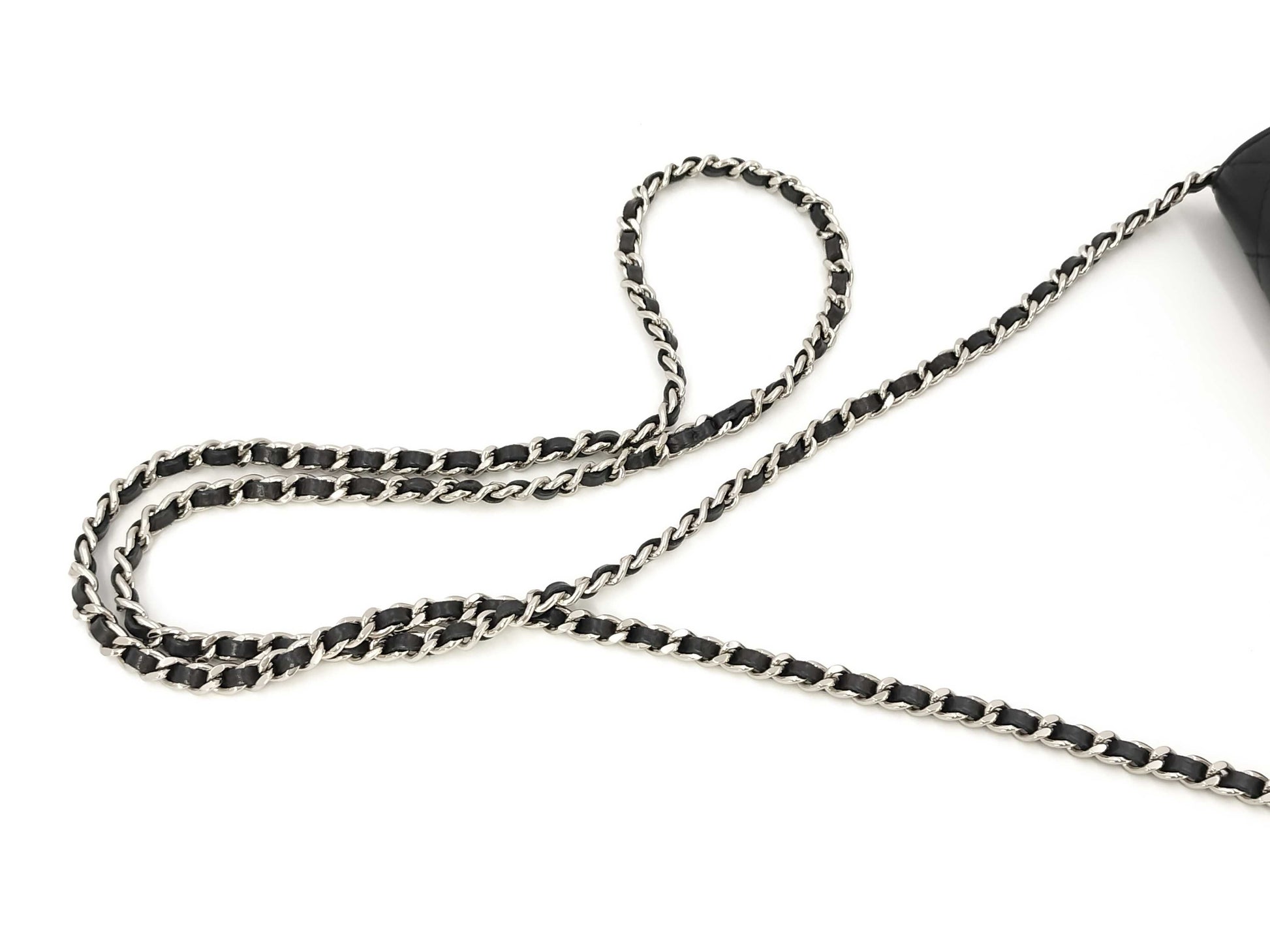 CHANEL Cambon Lamb Matelasse Chain Wallet, 15th Series, with Seal, Shoulder Bag